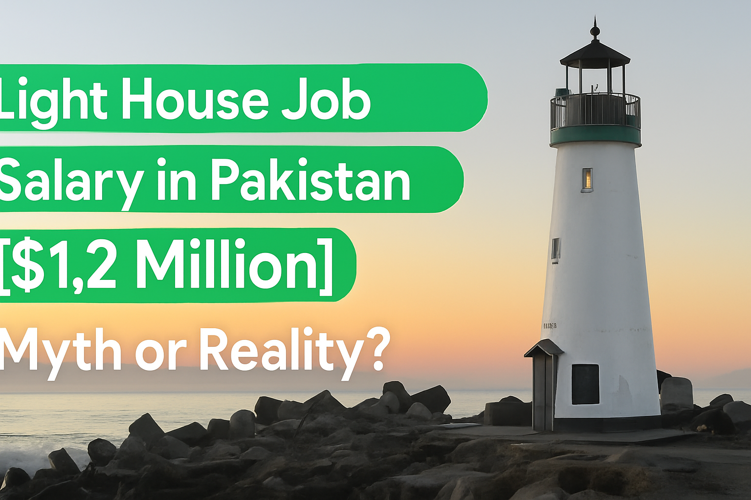 Light House Job Salary in Pakistan