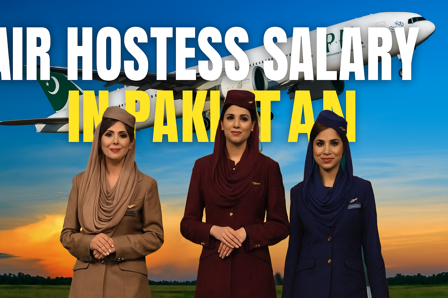 Air Hostess Salary in Pakistan