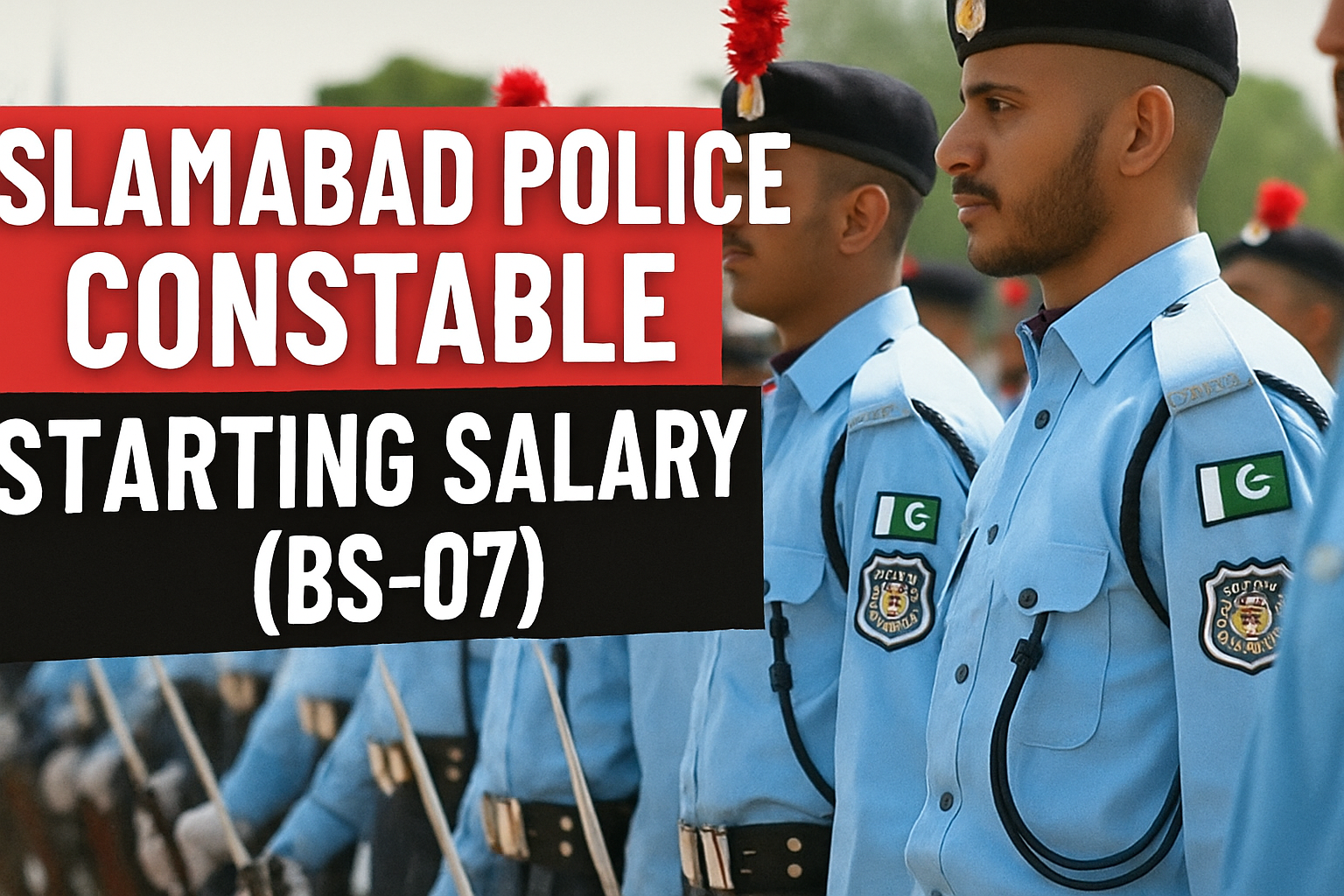 Islamabad Police Constable Starting Salary