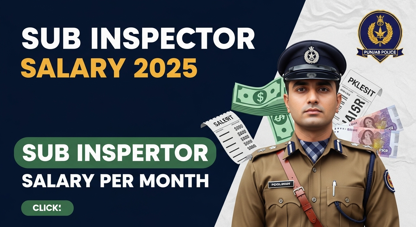 Sub Inspector Punjab Police Salary
