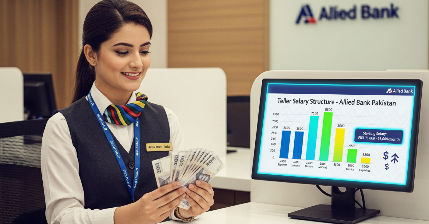 Teller Salary in Allied Bank Pakistan
